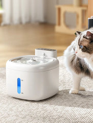 Smart Pet Water Fountain for Cats & Dogs – Ultra Quiet Automatic Dispenser with Filter & Radar Sensor