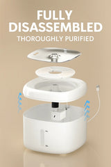 Smart Pet Water Fountain for Cats & Dogs – Ultra Quiet Automatic Dispenser with Filter & Radar Sensor