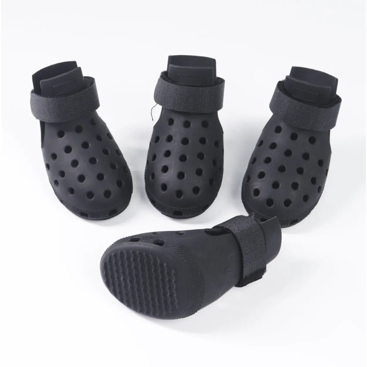 Dog Shoes for Hot Pavement - Dog Shoe for Small & Medium & Large Dogs, Dog Boots Paw Protectors Easy ON & Off, Non-Slip, Waterproof, Easy-Clean Dog Booties for Beach and Snow Protective Gear
