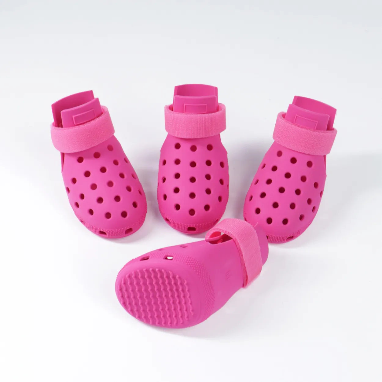 Dog Shoes for Hot Pavement - Dog Shoe for Small & Medium & Large Dogs, Dog Boots Paw Protectors Easy ON & Off, Non-Slip, Waterproof, Easy-Clean Dog Booties for Beach and Snow Protective Gear