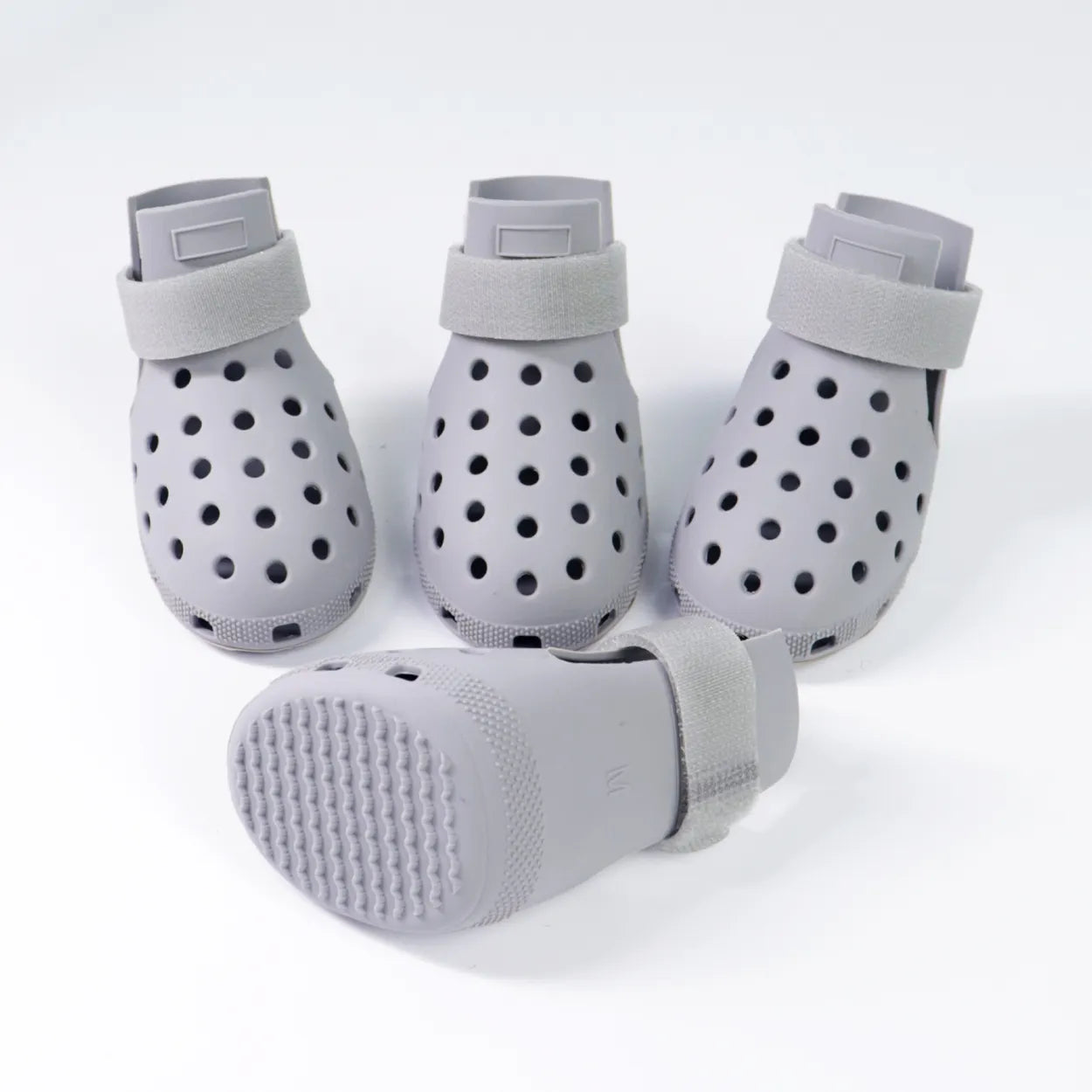 Dog Shoes for Hot Pavement - Dog Shoe for Small & Medium & Large Dogs, Dog Boots Paw Protectors Easy ON & Off, Non-Slip, Waterproof, Easy-Clean Dog Booties for Beach and Snow Protective Gear