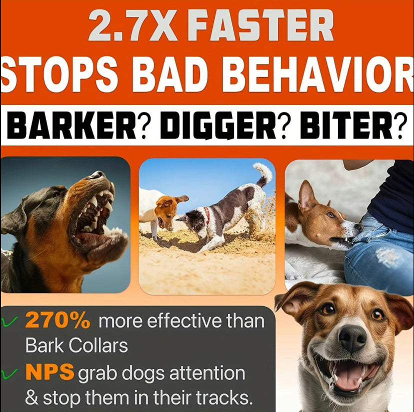 Dog Bark Deterrent Device 2025 -Ultrasonic Bark Control, Safe Alternative to Shock Collars, 8. Second Auto Shutdown, High-Quality ABS Plastic Waterproof Rechargeable Dog Training Collar Long. Range Ultrasonic Dog Bark Deterrent