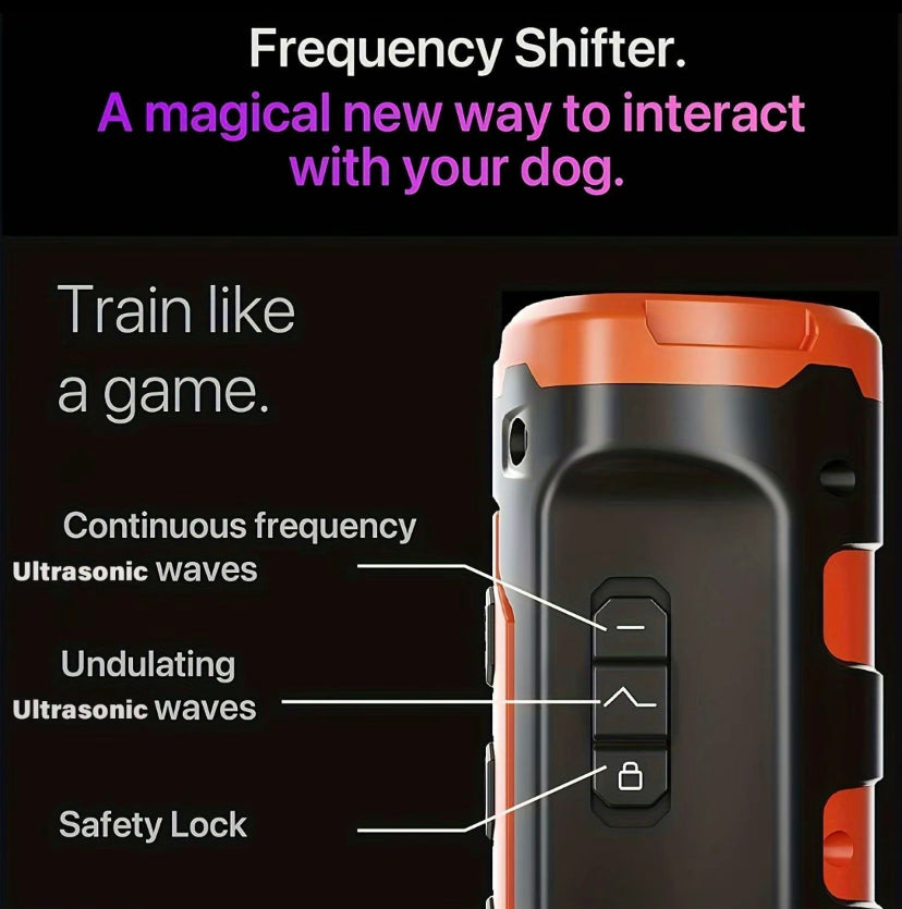 Dog Bark Deterrent Device 2025 -Ultrasonic Bark Control, Safe Alternative to Shock Collars, 8. Second Auto Shutdown, High-Quality ABS Plastic Waterproof Rechargeable Dog Training Collar Long. Range Ultrasonic Dog Bark Deterrent