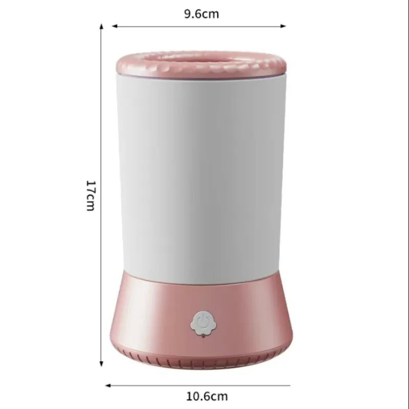 Automatic Pet Paw Cleaner Cup for Cats & Small Dogs – 360° Soft Silicone Brush, USB Rechargeable, Waterproof Grooming Tool